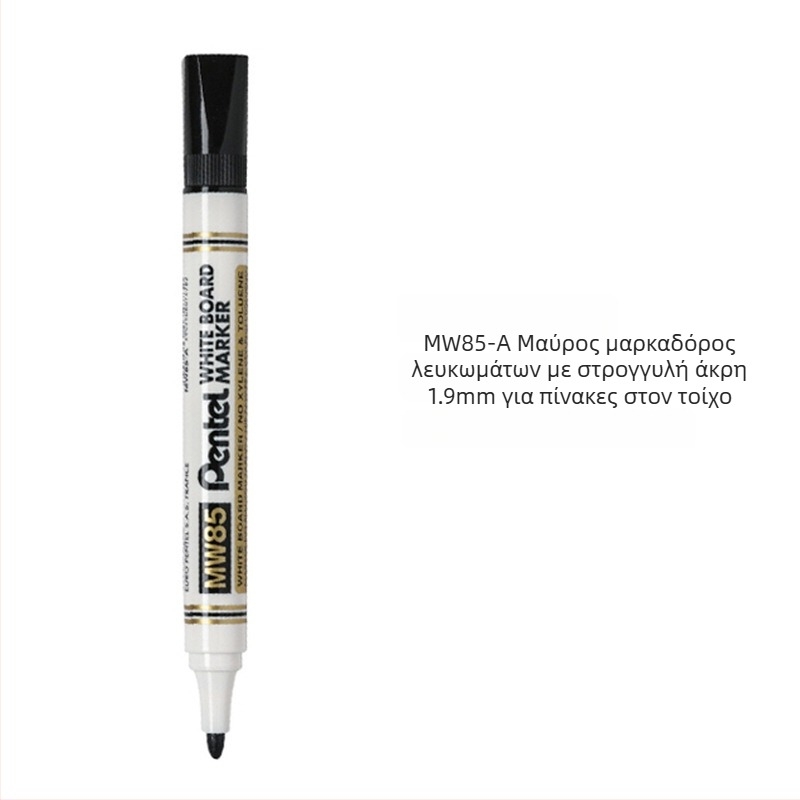 Patong MW85/MW86 μαρκαδόρος λευκής επιφάνειας – με στρογυλή ή τετράγωνη μύτη, πλαστικό περίβλημα, πλάτος γραμμής 1.9/4.7, για βιομηχανική χρήση γραφείου
