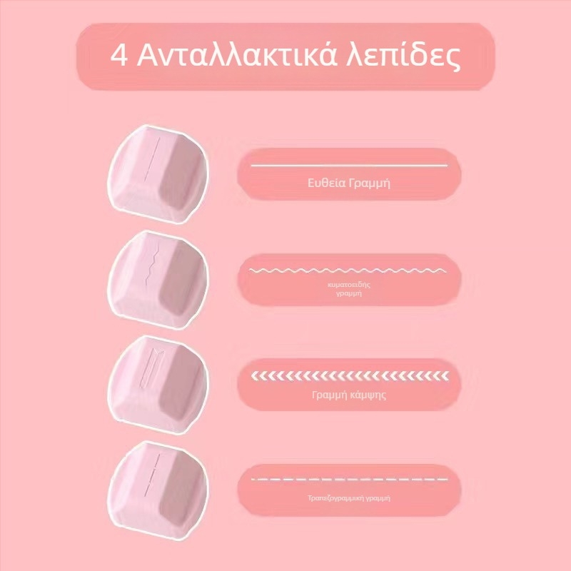 Χειροκίνητος κόφτης χαρτιού – 4-σε-1 περιστρεφόμενο μοντέλο, Shangmei, πλαστικό