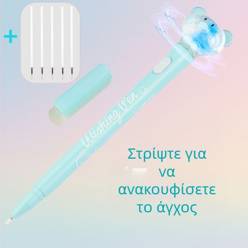 Μακαρόν υδατογραφικός υπογραμμιστής, ομαλό γράψιμο, σειρά Cartoon Cute, πλαστικό περίβλημα, μη διαγράφεται, ακροφύσιο: άλλο υλικό
