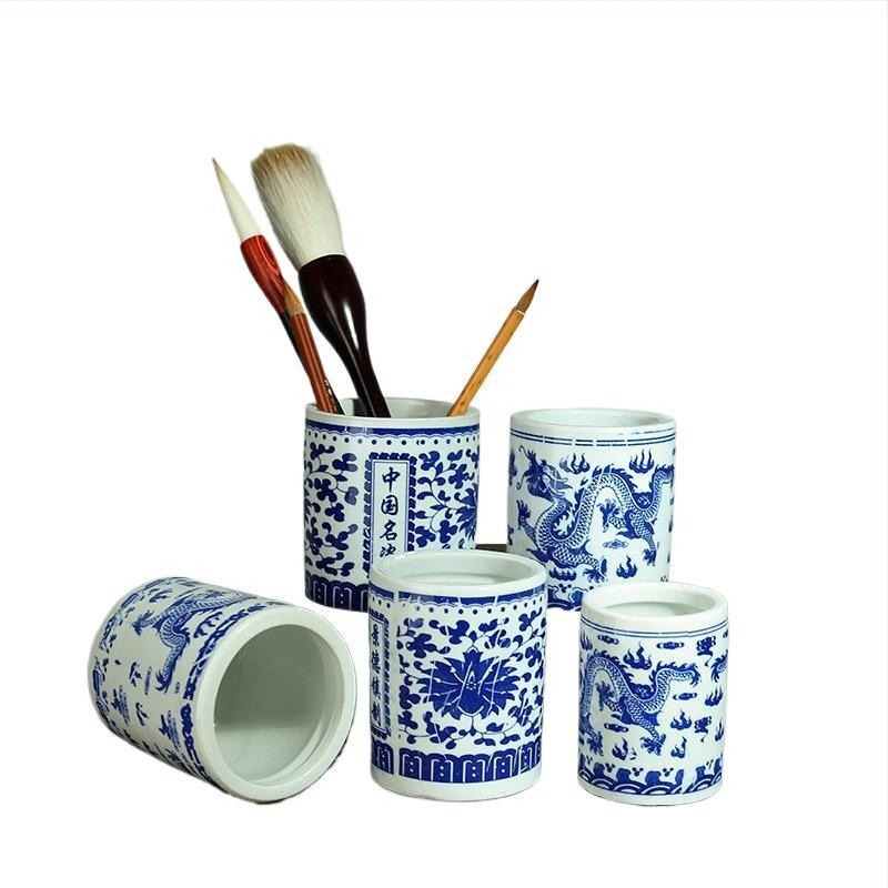 Δοχείο για πινέλα Fengnuo, κυκλικό σχήμα, μοντέλο 985, κωδικός F96J76HHMJ67M7, κατάλληλο δώρο για το σπίτι