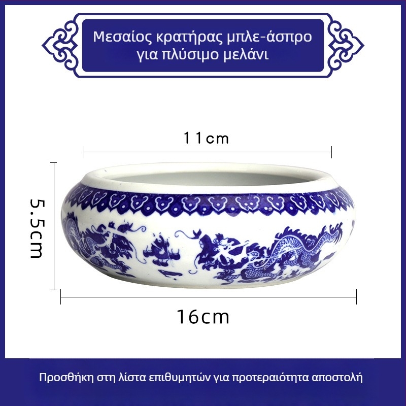 Δοχείο για πινέλα Fengnuo, κυκλικό σχήμα, μοντέλο 985, κωδικός F96J76HHMJ67M7, κατάλληλο δώρο για το σπίτι