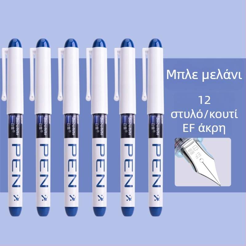 Φοντέν πένα FP10, σύστημα μελανιού χωρίς αντικατάσταση κάρτριτζ, μύτη EF, πλαστικό περίβλημα, 12 τεμάχια ανά κουτί
