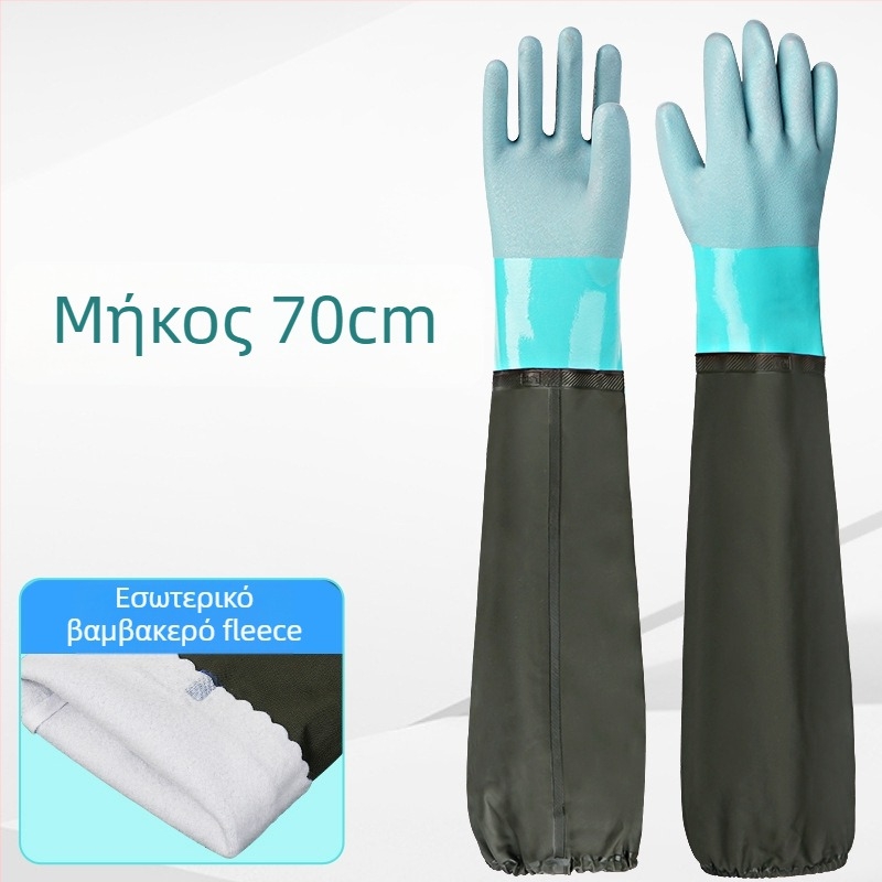 Γάντια προστασίας εργασίας από δέρμα αγελάδας – αντικοπτικά, αδιάβροχα, ανθεκτικά στη φθορά, αντιολισθητικά