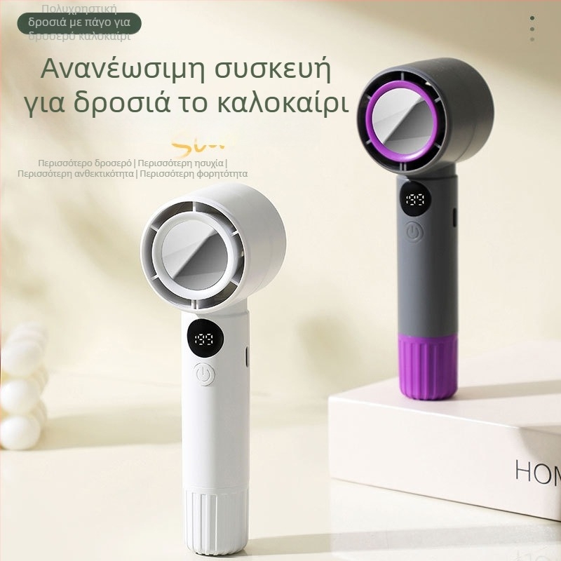 Μίνι Ψύκτης Αέρα USB με 3 Ακροφύσια Ψεκασμού, Φορητός Ανεμιστήρας Ύδατος για Οικία και Φοιτητικό Δωμάτιο