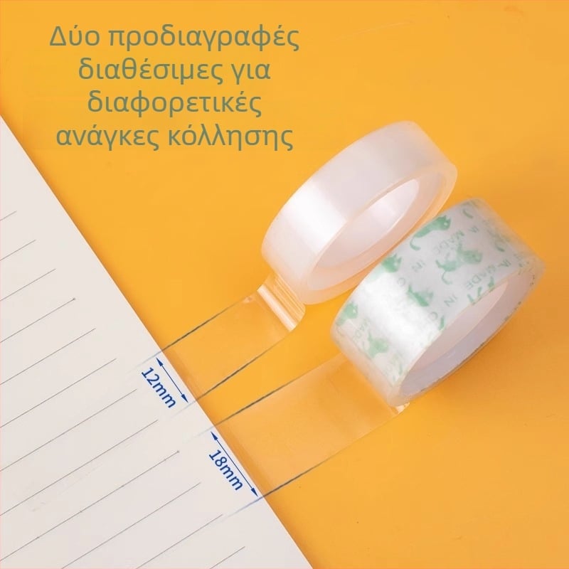 Διαφανής ταινία για λάθη σε ερωτήσεις, μικρός ρολό, PET, μοντέλο ZH-CTJD, μάρκα Friendly, για γραφείο