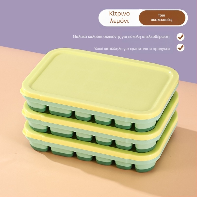 Σιλικόνης Ice Grid ταψί για βρεφικές τροφές και κατάψυξη – εύκολη αποδέσμευση από τη φόρμα, μερίδες