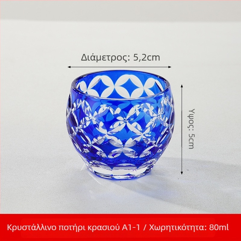 Σετ σακέ σε ιαπωνικό στυλ από κρυστάλλινο γυαλί, χωρητικότητα 1–100 ml, μάρκα Tao Chunfang