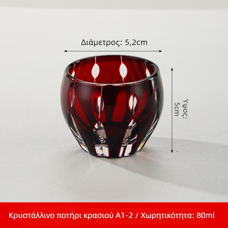Σετ σακέ σε ιαπωνικό στυλ από κρυστάλλινο γυαλί, χωρητικότητα 1–100 ml, μάρκα Tao Chunfang