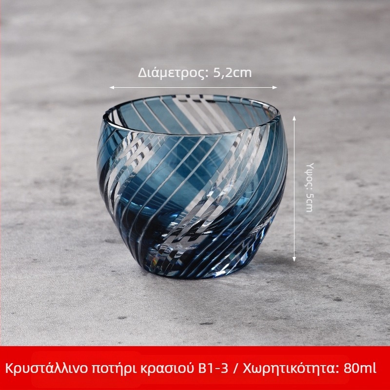 Σετ σακέ σε ιαπωνικό στυλ από κρυστάλλινο γυαλί, χωρητικότητα 1–100 ml, μάρκα Tao Chunfang