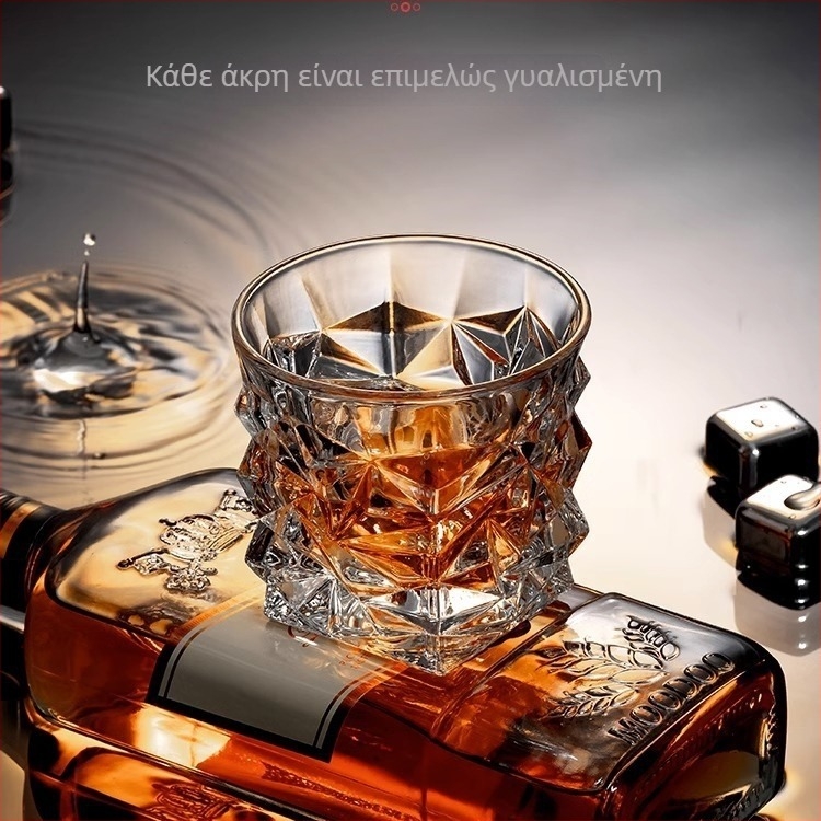 Σετ ποτηριών ουίσκι – μοντέρνος μινιμαλιστικός σχεδιασμός, χωρητικότητα 301–400 ml, 6–10 τεμάχια, υλικό: κοινό γυαλί, συσκευασία: κουτί