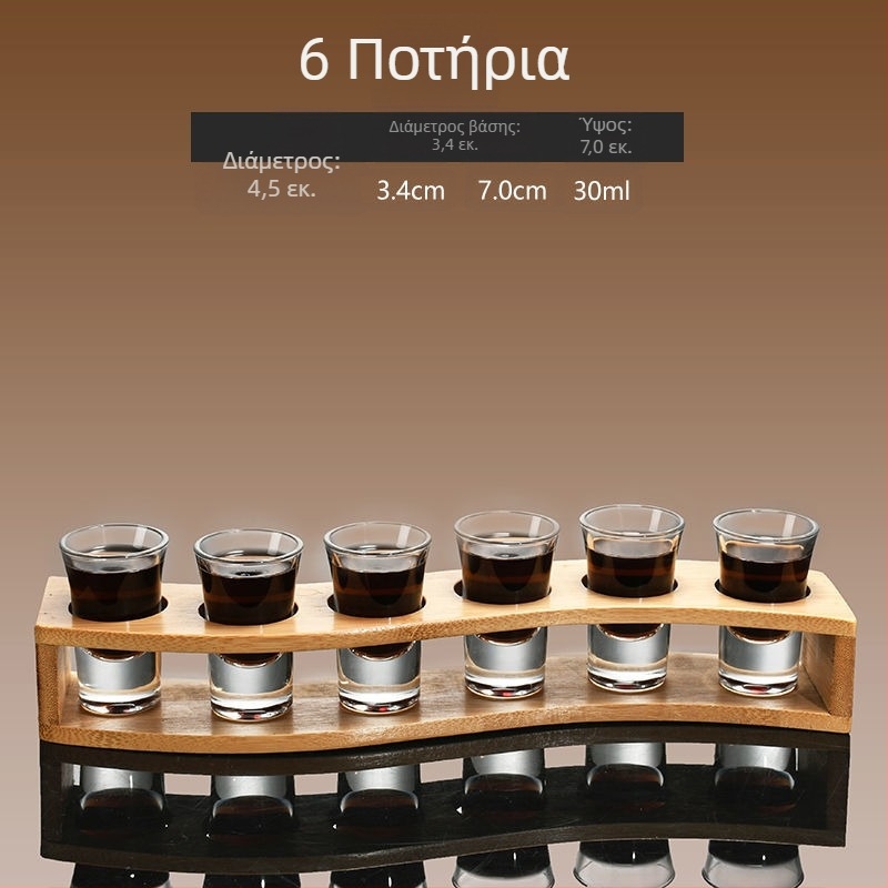 Σετ διανομής κρασιού και ποτηριών ποτών με μετρήσεις, για οικιακή χρήση, μικρά μπουκάλια και ποτήρια, κατάλληλο για εστιατόρια
