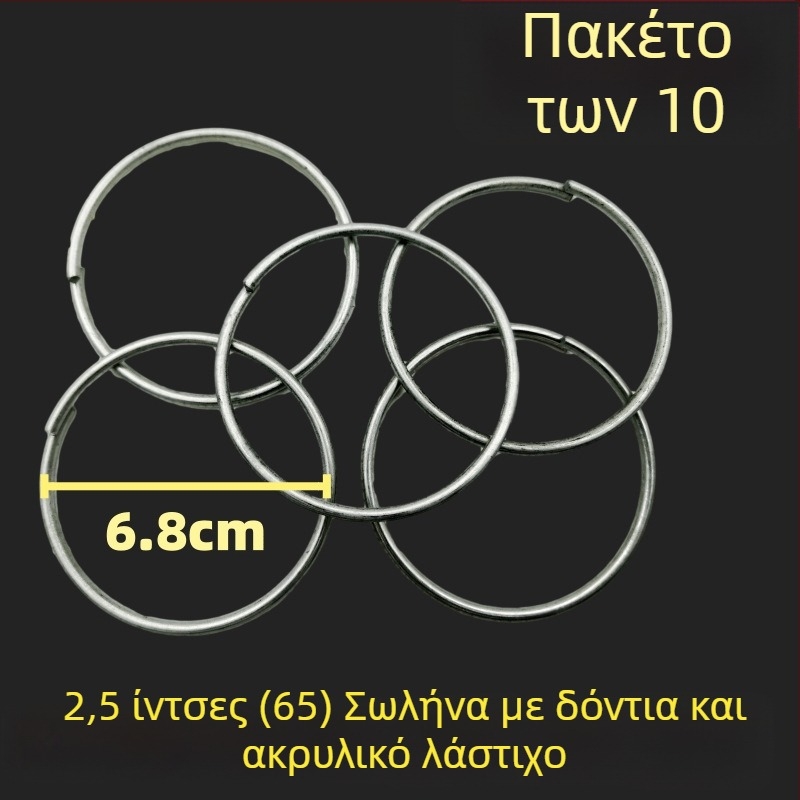 Σετ συνδέσμου πυροσβεστικού σωλήνα σε ρολό — κλιπ δαχτυλιδιού, σφιγκτήρας φάρδου, στηριγμα σωλήνα, ελατήριο, καουτσούκ επένδυση