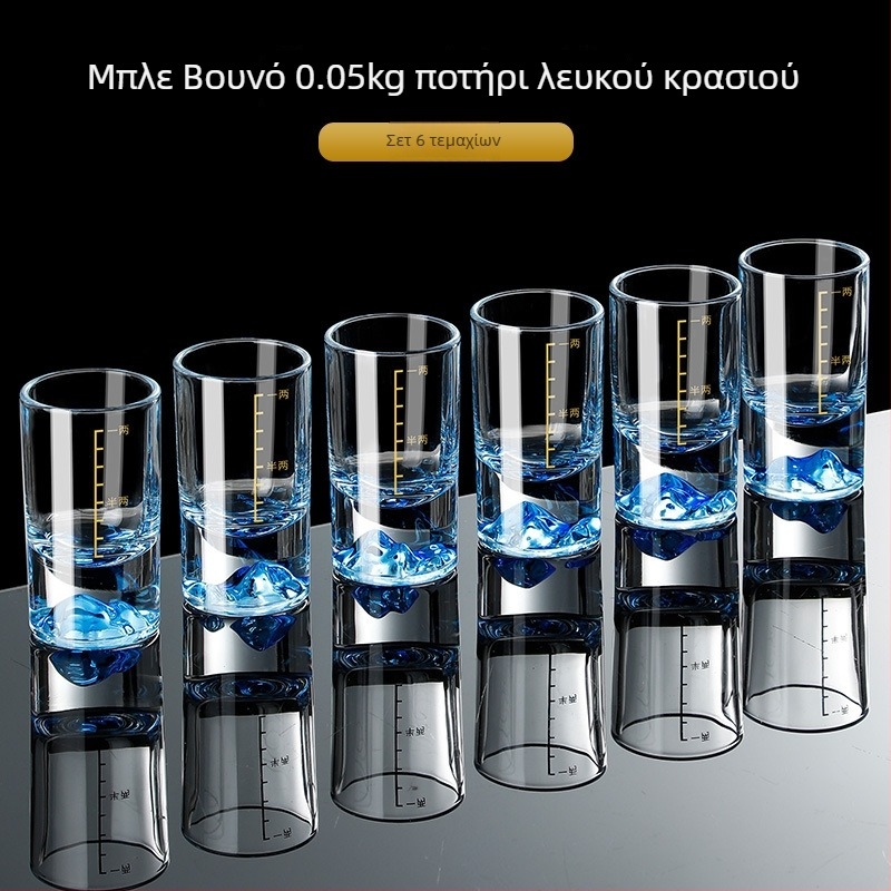 Σετ ποτηριών λικέρ για οικιακή χρήση — Γυαλί, Κινέζικό στυλ, Συσκευασία σε χαρτονέν κουτί, Κυκλοφόρησε Καλοκαίρι 2021, Πρώτης τάξης ποιότητα