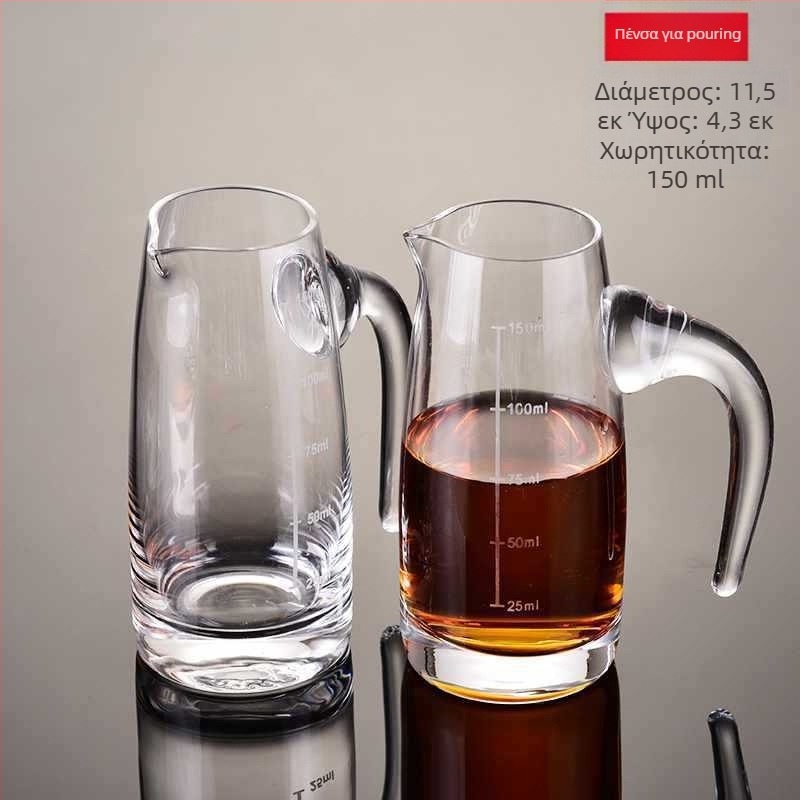 Σετ ποτηριών για οινοπνευματώδη από κοινό γυαλί, χωρητικότητα άνω των 1000 ml, περισσότερα από 10 τεμάχια, απλό στυλ
