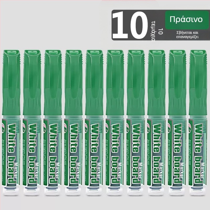 Μαρκαδόρος πίνακα με υδατοβάση, ευρύ άκρο, εύκολο σβήσιμο, για δασκάλους — Μάρκα Olympic Entertainment