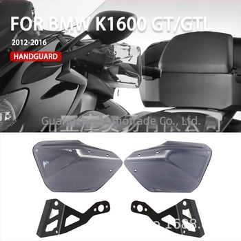AMOTIME Προστατευτικό χεριών με ανεμοφράκτη για BMW K1600GT/GTL (2012-2016), Μοντέλο 0204021, Υλικό PC