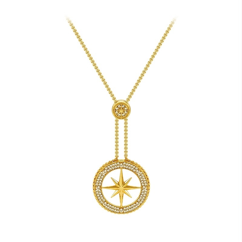 Κολιέ Starburst με κρεμαστό για γυναίκες, αλυσίδα φιδιού από κράμα με διαμάντια, μήκος 51–80 cm, ελαφρύς πολυτελής αξεσουάρ μόδας