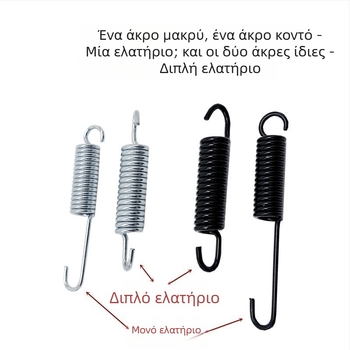 Οπίσθιο στηρίγμα παρκαρίσματος με καθολική συμβατότητα σε ποδήλατα, μοτοσικλέτες και ηλεκτρικά πατίνια, μεγάλη τρίποδη βάση, μηχανισμός ελατηρίου τάσης