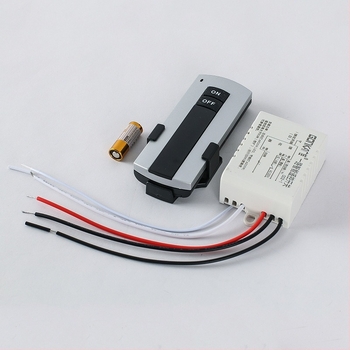 Gonka Guangjia 1-καναλικός ασύρματος διακόπτης ελέγχου από απόσταση, κλασικός απλός συμπαγής σχεδιασμός, θερμοκρασία λειτουργίας έως 85°C, κατάλληλος για φωτισμό διαφόρων τύπων, αίθουσες εκθέσεων και διαδρόμους, αριθμός υλικού JL-C02-1 road