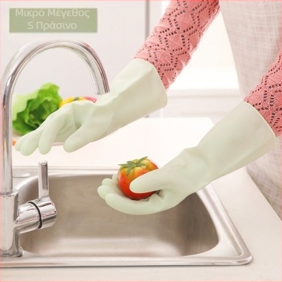 Γάντια λατέξ οικιακής χρήσης – λεπτά, αδιάβροχα για κουζίνα και πλύσιμο ρούχων; συσκευασία 120 τεμ, 85 g συνολικά