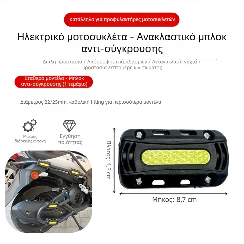 Προφυλακτήρας μοτοσικλέτας για Suzuki Uhr150Afr125 – προστασία από σύγκρουση και πτώση