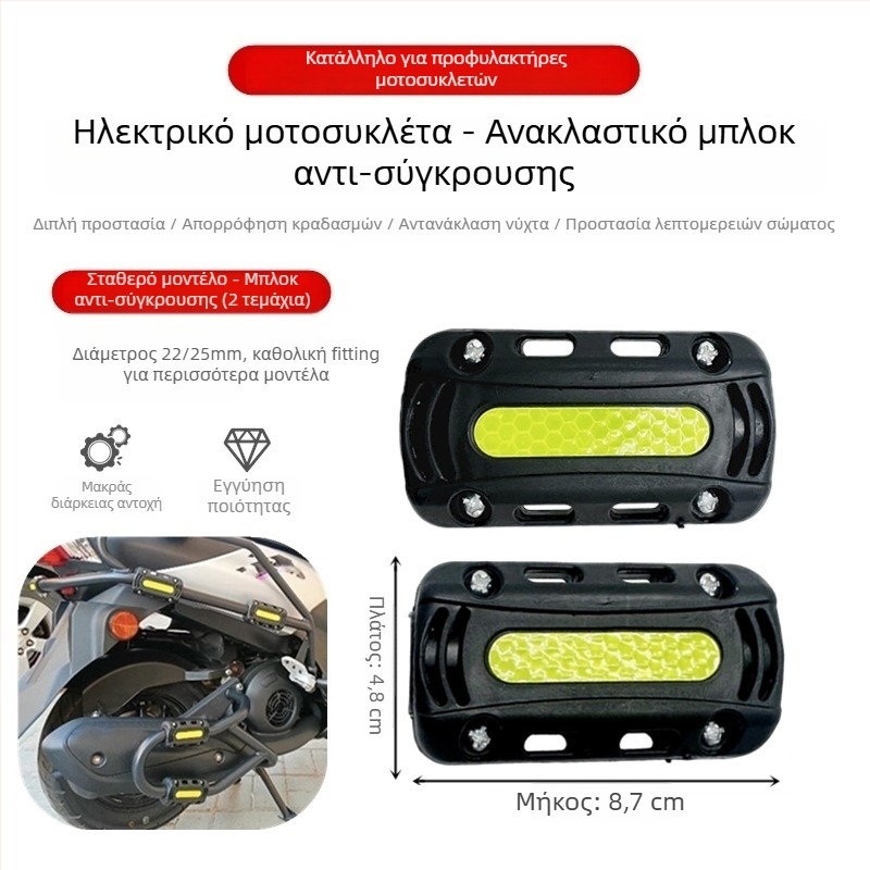 Προφυλακτήρας μοτοσικλέτας για Suzuki Uhr150Afr125 – προστασία από σύγκρουση και πτώση