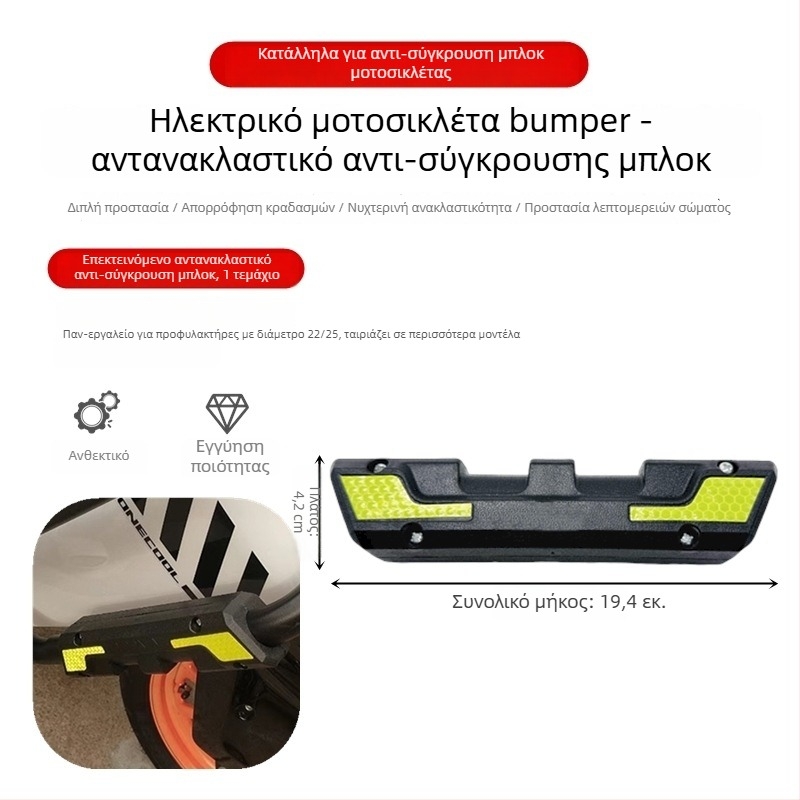 Προφυλακτήρας μοτοσικλέτας για Suzuki Uhr150Afr125 – προστασία από σύγκρουση και πτώση