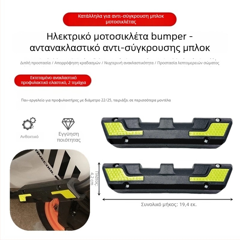 Προφυλακτήρας μοτοσικλέτας για Suzuki Uhr150Afr125 – προστασία από σύγκρουση και πτώση