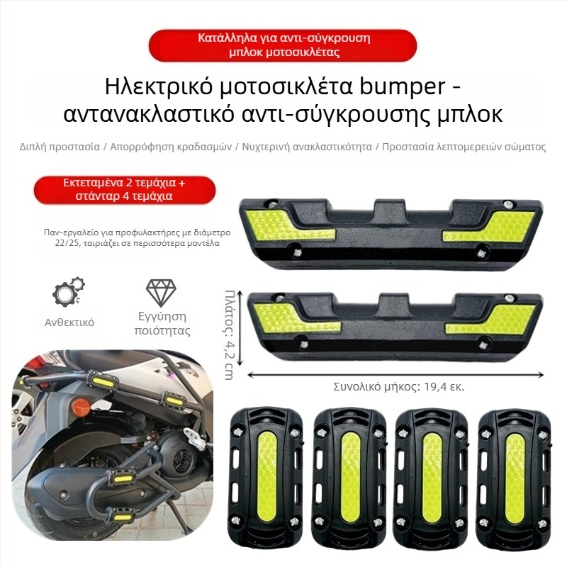 Προφυλακτήρας μοτοσικλέτας για Suzuki Uhr150Afr125 – προστασία από σύγκρουση και πτώση