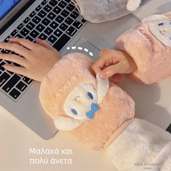 Χαριτωμένες γυναικείες θήκες μανικιών, ενιαίο φθινοπωρινό-χειμερινό στυλ, προστασία από λεκέδες στο γραφείο
