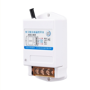 Ασύρματος διακόπτης ελέγχου για αντλίες νερού – PC υλικό, Τύπος εκμάθησης, Εύκολη εγκατάσταση, -20 έως 50°C