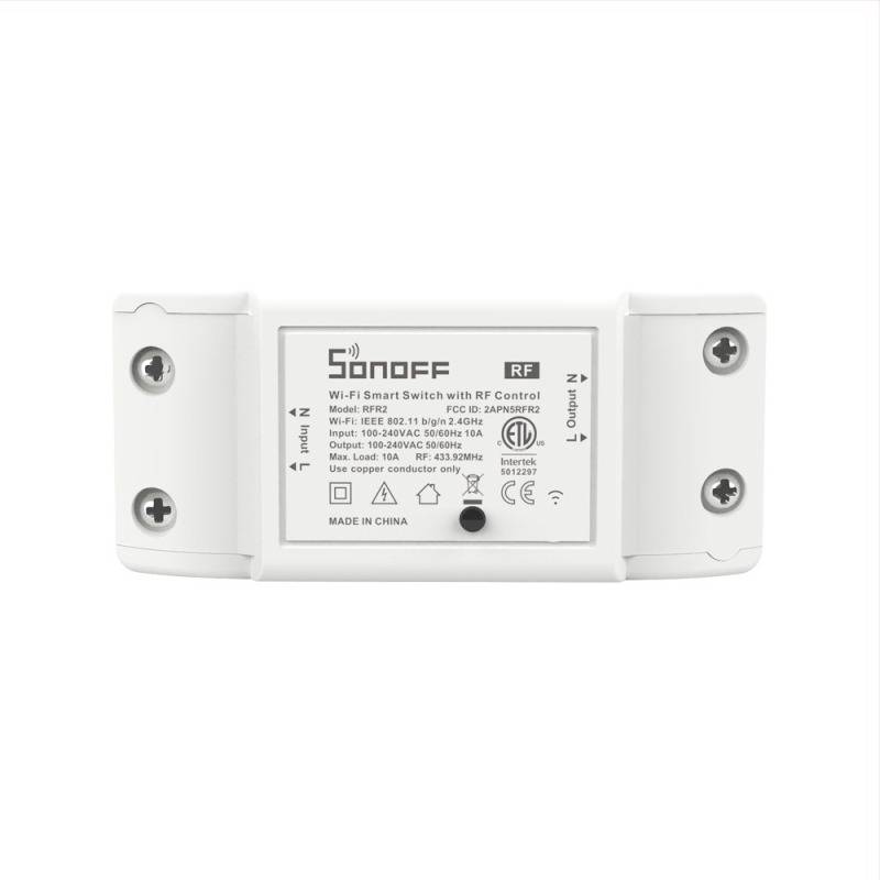 Sonoff RF WiFi έξυπνο βύσμα-διακόπτης για οικιακές συσκευές και λαμπτήρες, 20–70°C, CE πιστοποιημένο