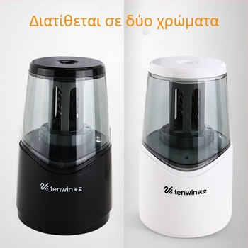 Ηλεκτρικός ακονιστής μολυβιού 8010 – ηλεκτρική κίνηση, ABS σώμα, συσκευασία σε χαρτόκουτο