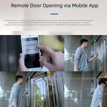 SZZM Zigbee Έξυπνος Διακόπτης με Ξηρή Επαφή, 100-240V AC, 5A