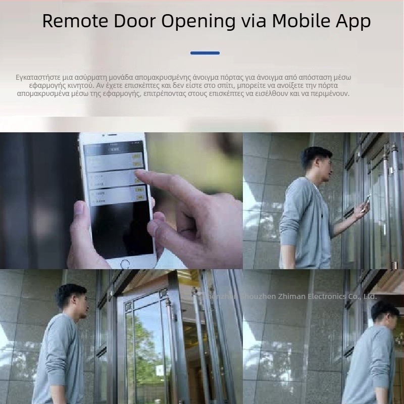 SZZM Zigbee Έξυπνος Διακόπτης με Ξηρή Επαφή, 100-240V AC, 5A