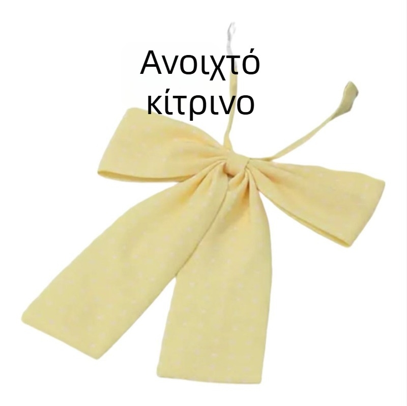 Αξεσουάρ για γιακά σε μορφή λουλουδιού, πολυεστέρας, μοτίβο κουκκίδων, εκτύπωση, μορφή επίπεδης κεφαλής, πλάτος δέσιματος εξαιρετικά ευρύ