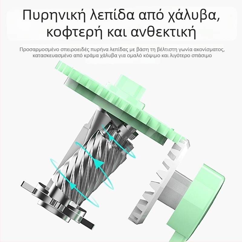 Οξύτης μολυβιών Deli - χειροκίνητος, για μαθητές, πλαστικό σώμα, μοντέλο Deli71154