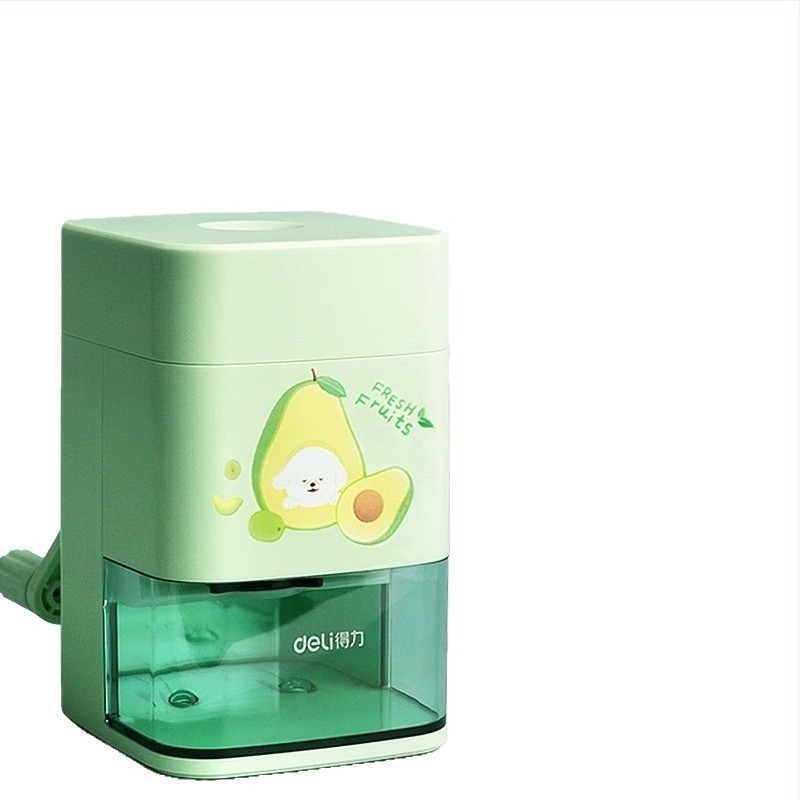 Οξύτης μολυβιών Deli - χειροκίνητος, για μαθητές, πλαστικό σώμα, μοντέλο Deli71154