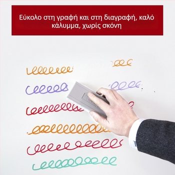 Γόμα πίνακα για λευκό και μαύρο πίνακα — πίσω από υψηλής πυκνότητας ίνες, επιφάνεια από πλαστικό, συμπεριλαμβάνει σφουγγάρι, Μάρκα: New simplicity