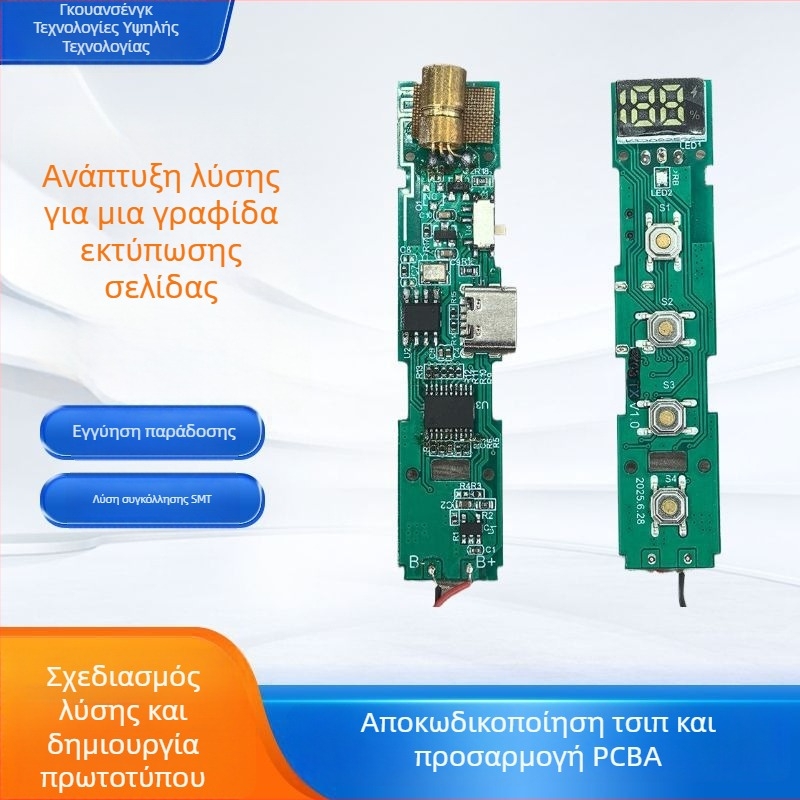 Guangsheng Hi-Tech λύση ανάπτυξης λέιζερ στυλό – μεταστροφή σελίδων και εκτύπωση – με PD / χωρίς PD