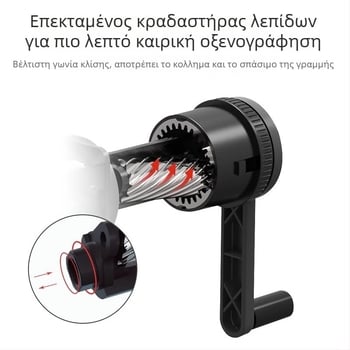 Nakabayashi DPS-H401 Ακονιστήρι μολυβιών σχεδίασης, χειροκίνητο, για μαθητές τέχνης