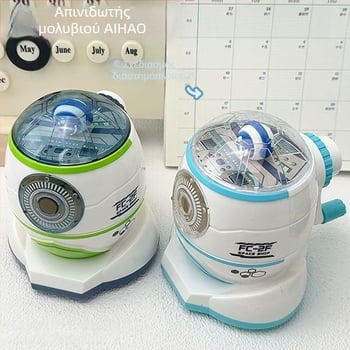 Ορθωτής μολυβιών Ps9490 από Hobby — Διαστημικό διαστημόπλοιο, χειροκίνητος, πλαστικό, γεωμετρικό σχήμα