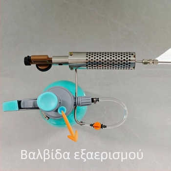 Φορητός οικιακός ψεκαστήρας ομίχλης κατά εντόμων και κουνουπιών, με βαλβίδα αποφόρτισης