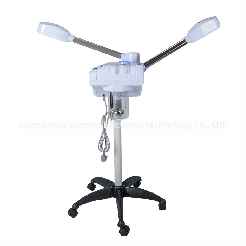 Συσκευή ατμού προσώπου με διπλό σωλήνα ζεστό/κρύο ψεκασμό, σπρέι βοτάνων, 5+ ρυθμίσεις ταχυτήτων, μοντέλο 838