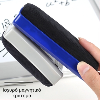 Μαγνητικό σβηστήρι για πίνακα λευκής επιφάνειας με φλανελ πάνελ, πλενόμενο, συμβατό με λευκές και μαύρες επιφάνειες, Platinology