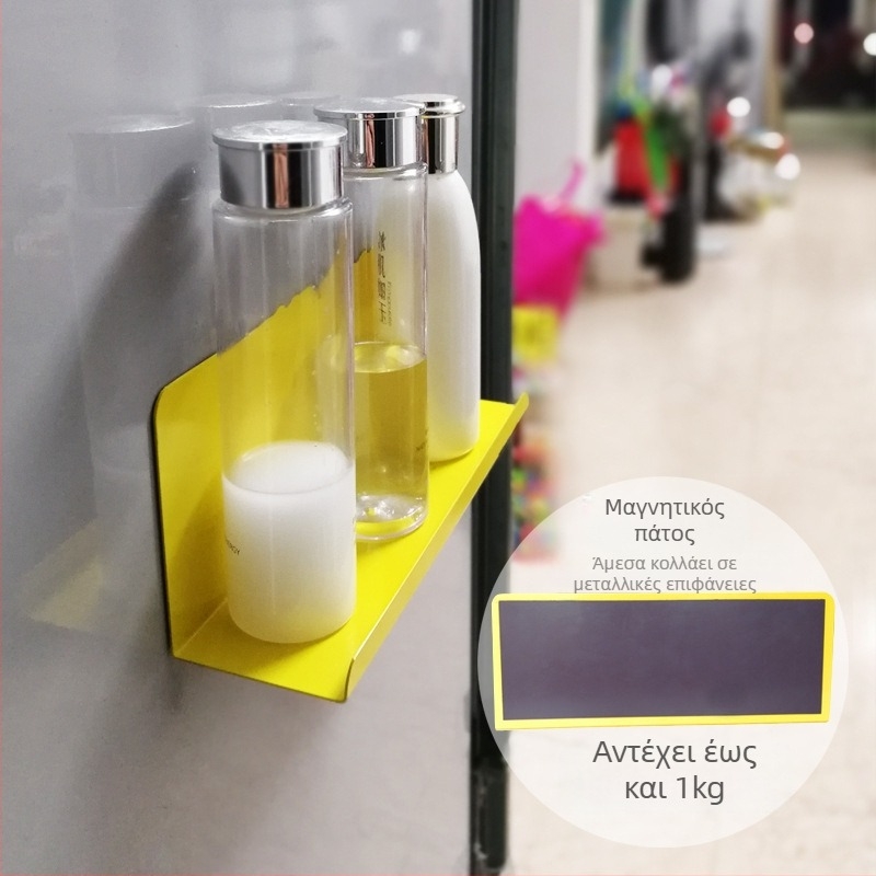 Μαγνητική Θήκη Γραφίδων για Λευκή Πίνακα – Rubber Magnet, Μεγάλο Μοντέλο, Αλουμίνιο, Τετράγωνο, 0,125 kg