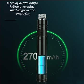 Πράσινος λέιζερ δείκτης – Μάρκα: Deli; Μοντέλο: DL552001; Τύπος: Πράσινος λέιζερ δείκτης