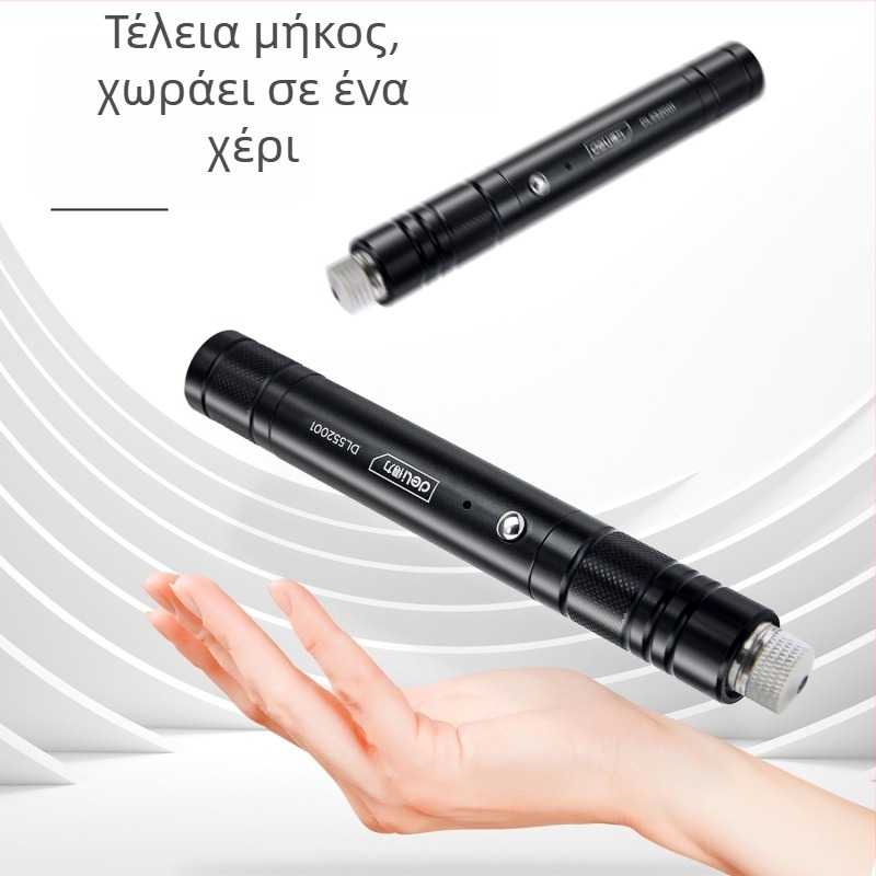 Πράσινος λέιζερ δείκτης – Μάρκα: Deli; Μοντέλο: DL552001; Τύπος: Πράσινος λέιζερ δείκτης