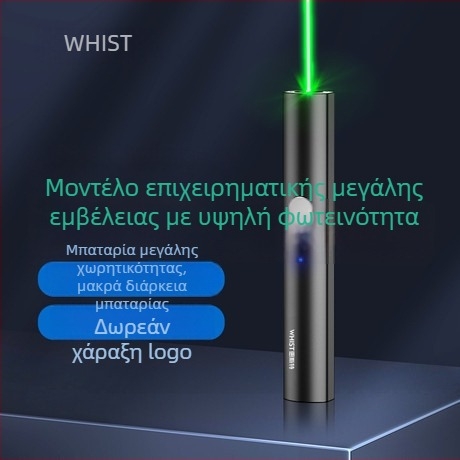 Whist δείκτης λέιζερ – μεταλλικό σώμα, κατηγορία 3b, εργαλείο παρουσίασης.