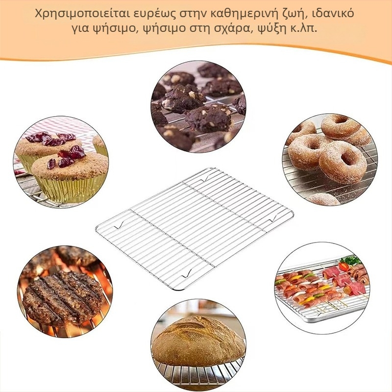 Σχάρα μπάρμπεκιου από ανοξείδωτο ατσάλι 304 με πλέγμα, αντιανεμική, ψύξη, παχύτερη αντικολλητική επιφάνεια, φορητή πολυλειτουργική σχάρα ψησίματος